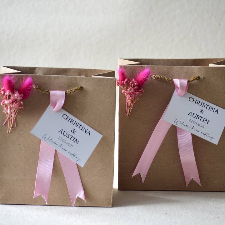 Uniq Favors - Wholesale Party Favor Bag/Box - Baby Shower Bag Favors, Kraft Paper Bag, Quinceanera Favors3