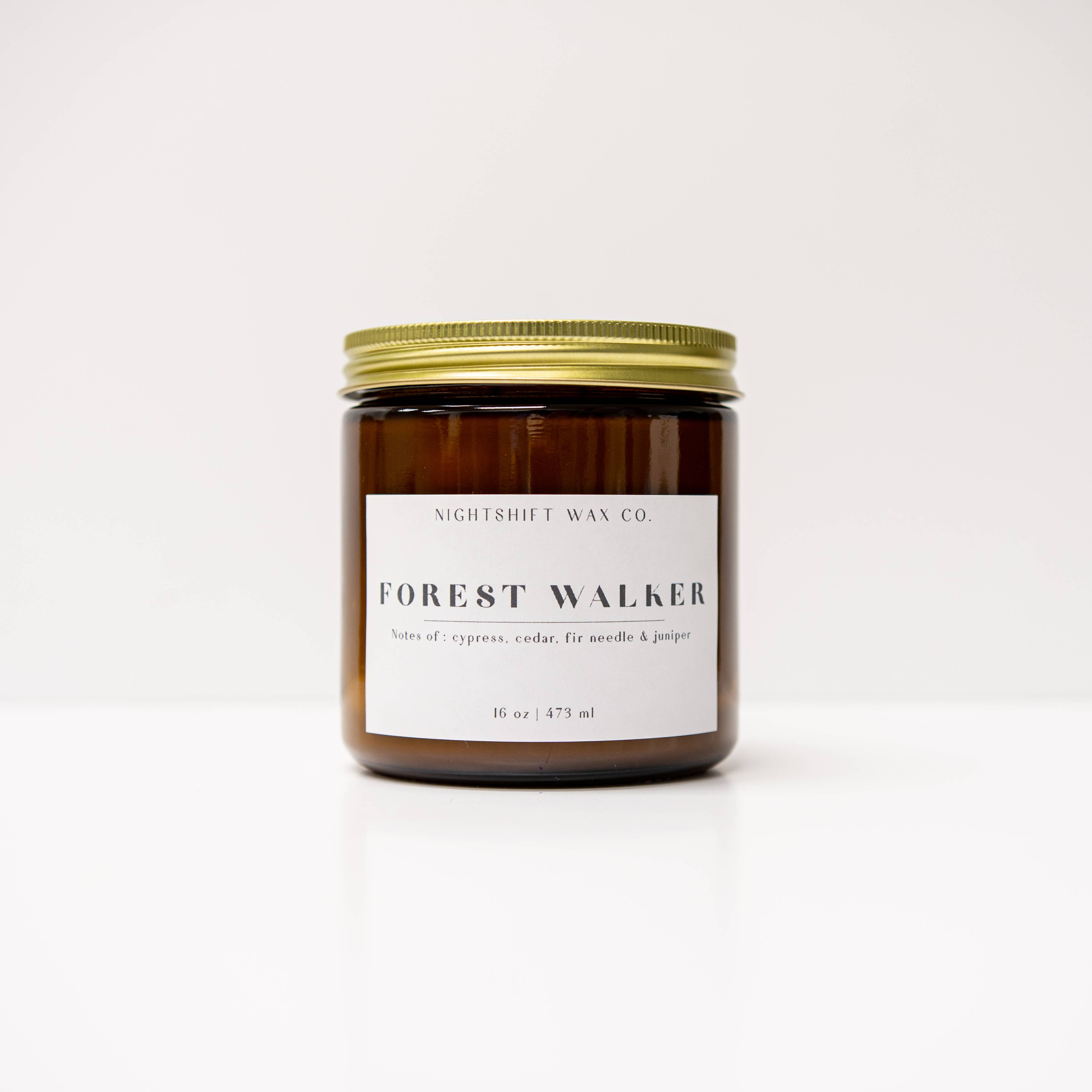 Nightshift Wax Co. - Wholesale Pot/gevulde kaars - Forest Walker soja kaars1