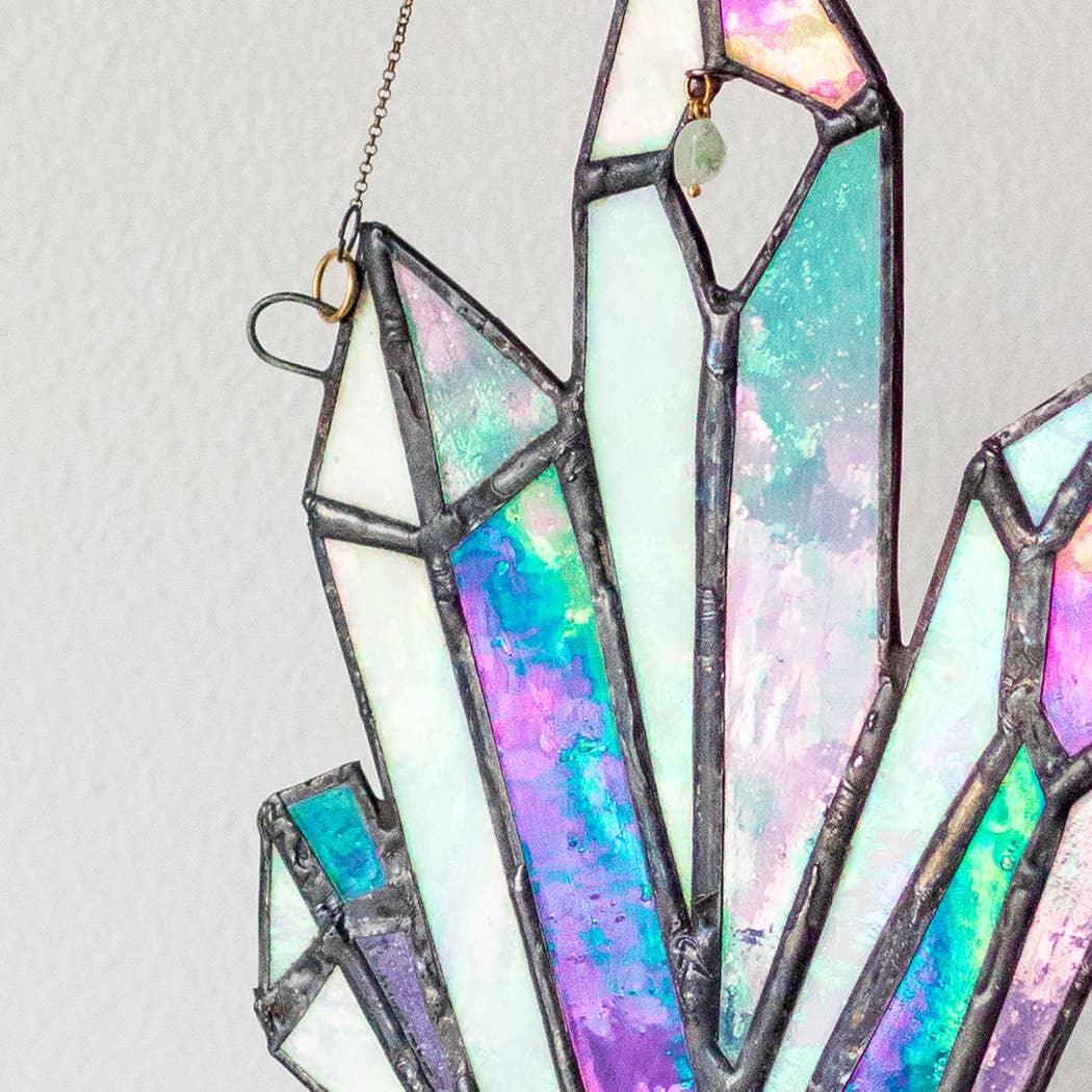Lost & Found Design – wholesale Suncatcher – Stained Glass Crystal Hanging4
