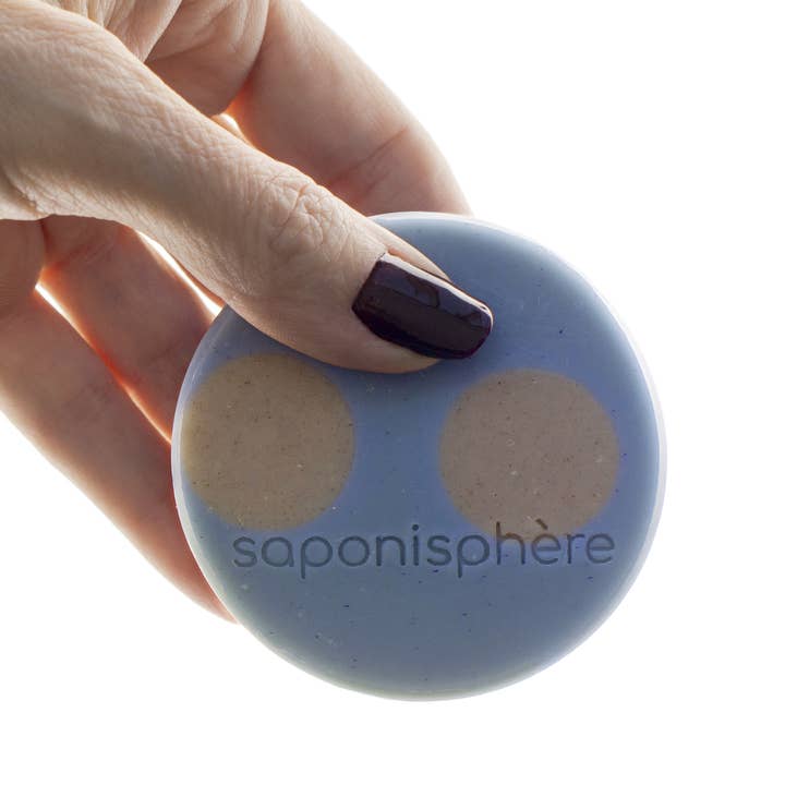 SAPONISPHERE - Wholesale Shampoo Puck/Solid Shampoo - zephyr - fortifying & sheathing4