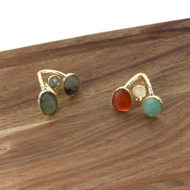 Anel de Pedras Semipreciosas R25050 por atacado de Pretty Persuasions