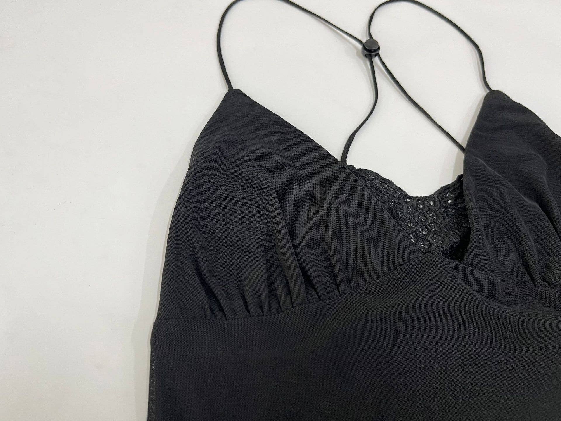 HIDDENBRAND - Wholesale Dress - Women's - Boho unique print sheer Mesh Butterfly Back Maxi Dress14