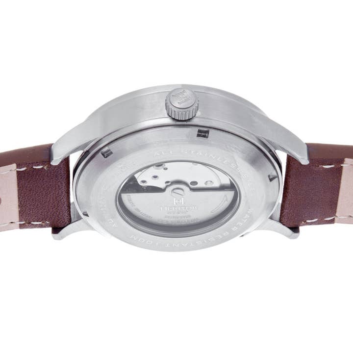 Heritor Automatic – Relógio de pulso - Homem por atacado – Relógio Heritor Automatic Dayne Semi-skeleton com Pulseira de Couro13