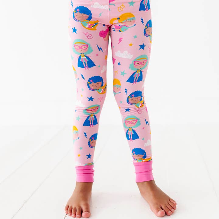 Kiki + Lulu - Vendita all'ingrosso Completo pigiama - Bambini - Pigiama per bambini supereroi accoglienti e coraggiosi
