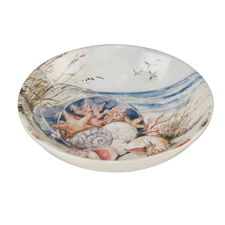 Coastal Landscape Serving Pasta Bowl 13in x 3in for wholesale by Certified International
