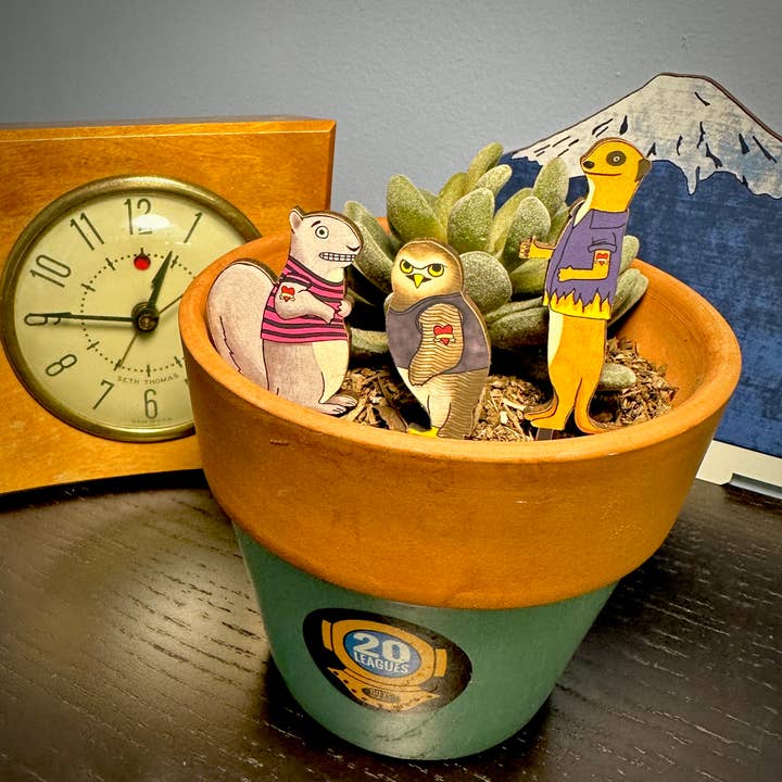20 Leagues – wholesale Decorative figurine – Tattoo Crew Fancy Plants Diorama Kit