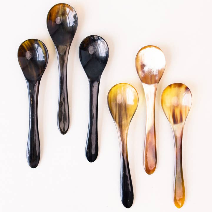 Amani ya Juu - Wholesale Kitchen Spoon - Cow Horn Spoon