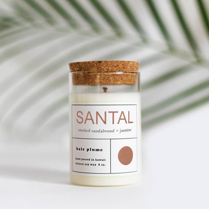 SANTAL Candle for wholesale by Hale Plume