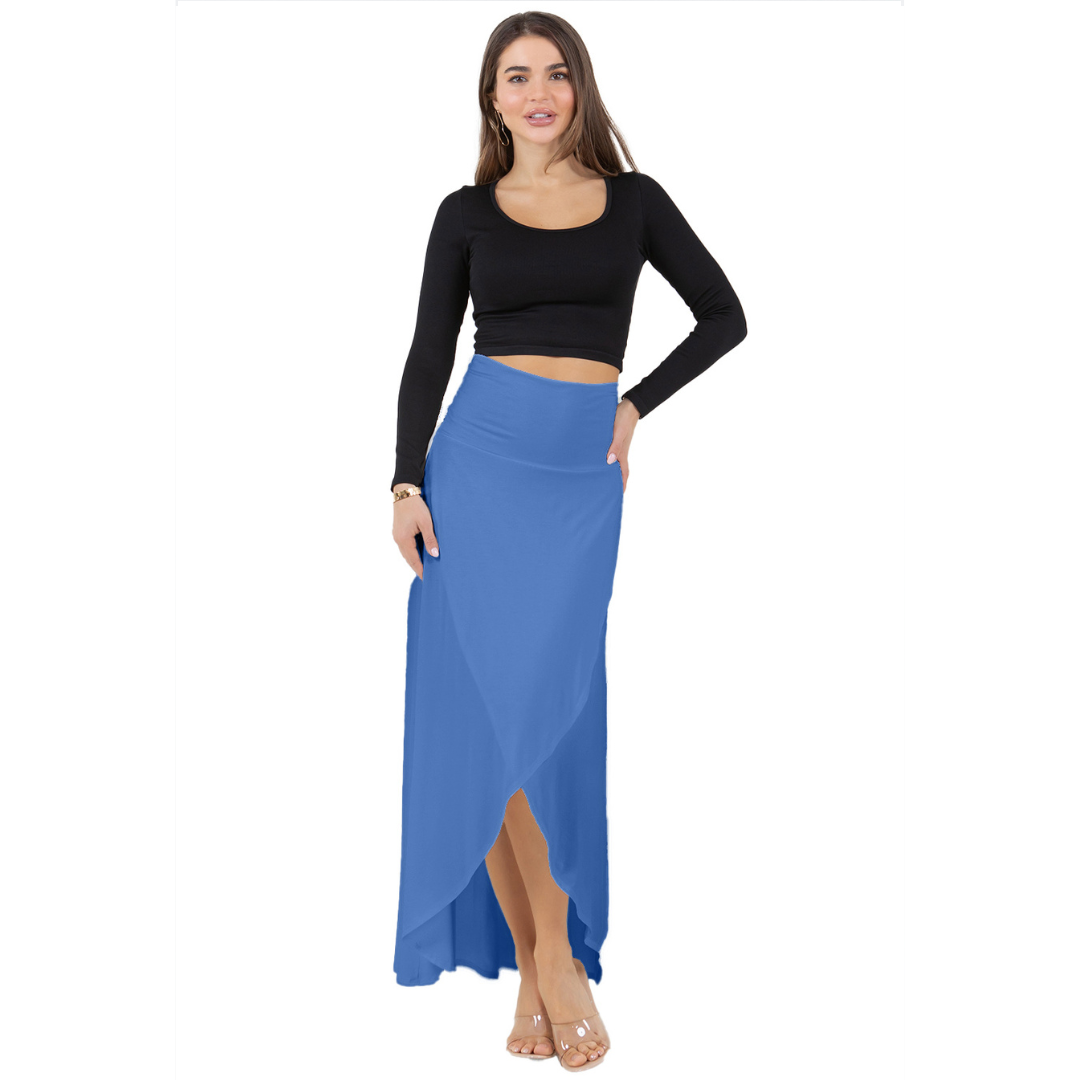 Azules Clothing - Venta al por mayor Falda - Mujer - Falda midi cruzada6