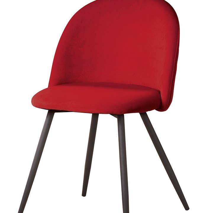 Trästol ”Merano” röd quiltad VE 2 för wholesale av Gilde Handwerk Macrander GmbH & Co. KG