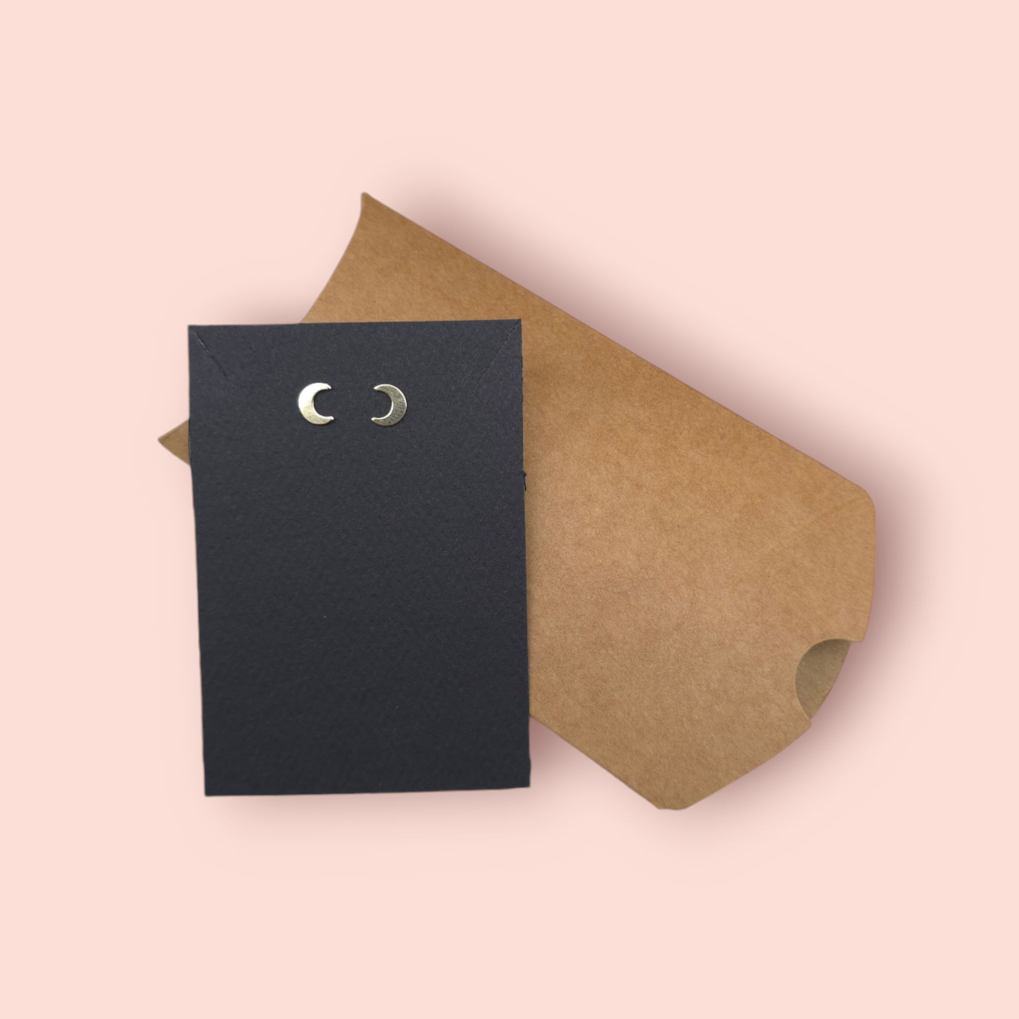 BonBon Boutique - Wholesale Stud/Post Earrings - Moon stud1