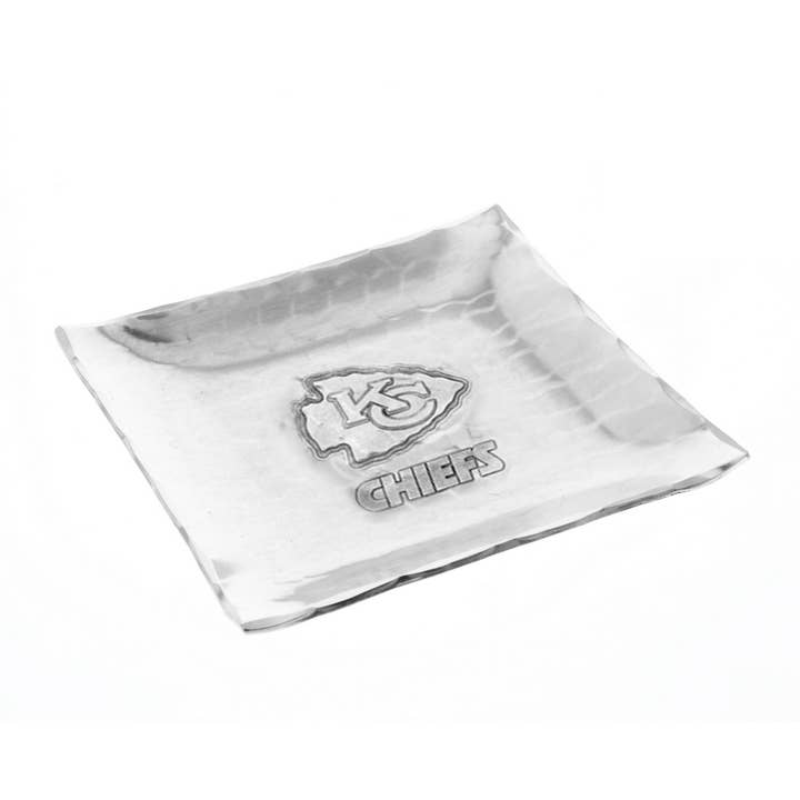 Plateau à canapé avec logo NFL Kansas City Chiefs pour la vente par Wendell August