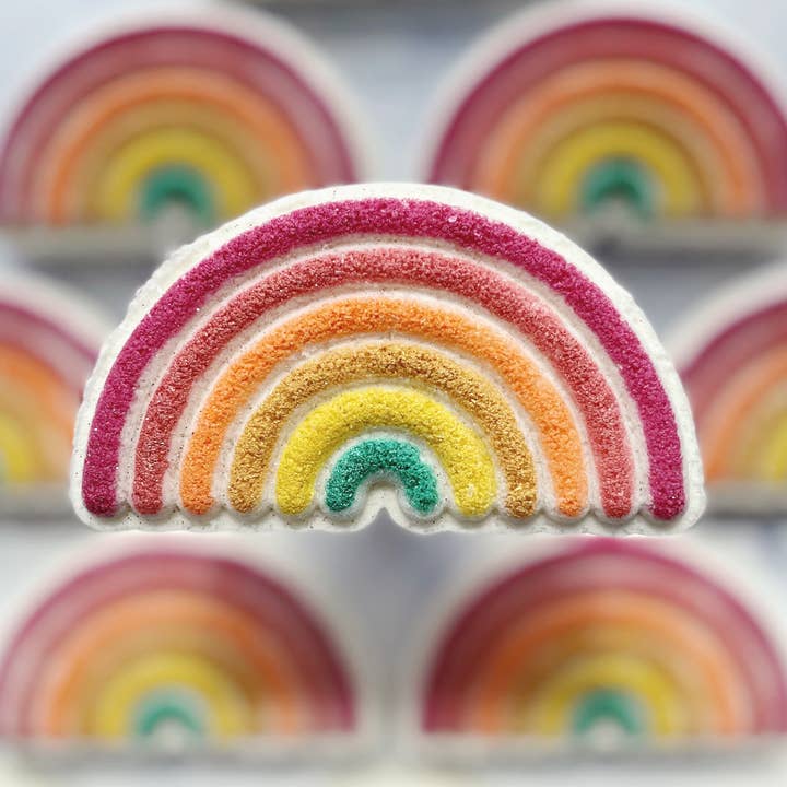 The Sister Made - Wholesale Bath Bomb/Fizz - Rainbow Bath Bomb - Boho Rainbow