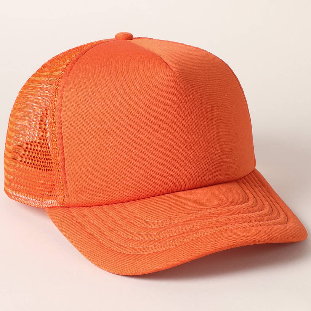 Fashion City - Vendita all'ingrosso Cappellino  da camionista - Unisex - Cappellino trucker con retro in rete e schiuma a tinta unita38