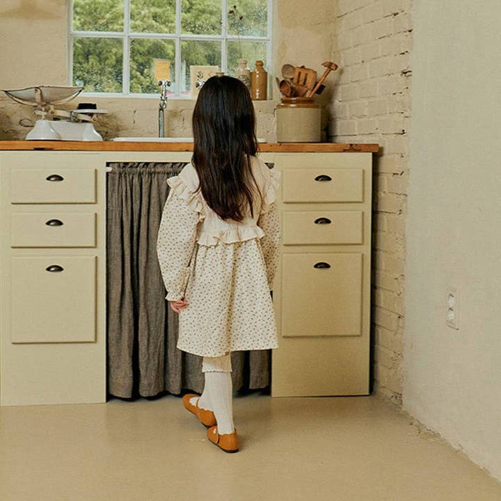 ToTo Heros - Wholesale Dress - Kids - Nana Knit Vest Detail Floral Dress7