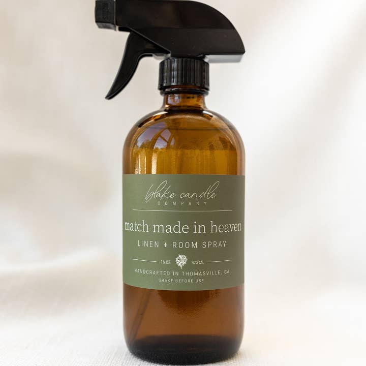 Match Made in Heaven Linho + Spray Quarto por atacado de Blake Candle Company