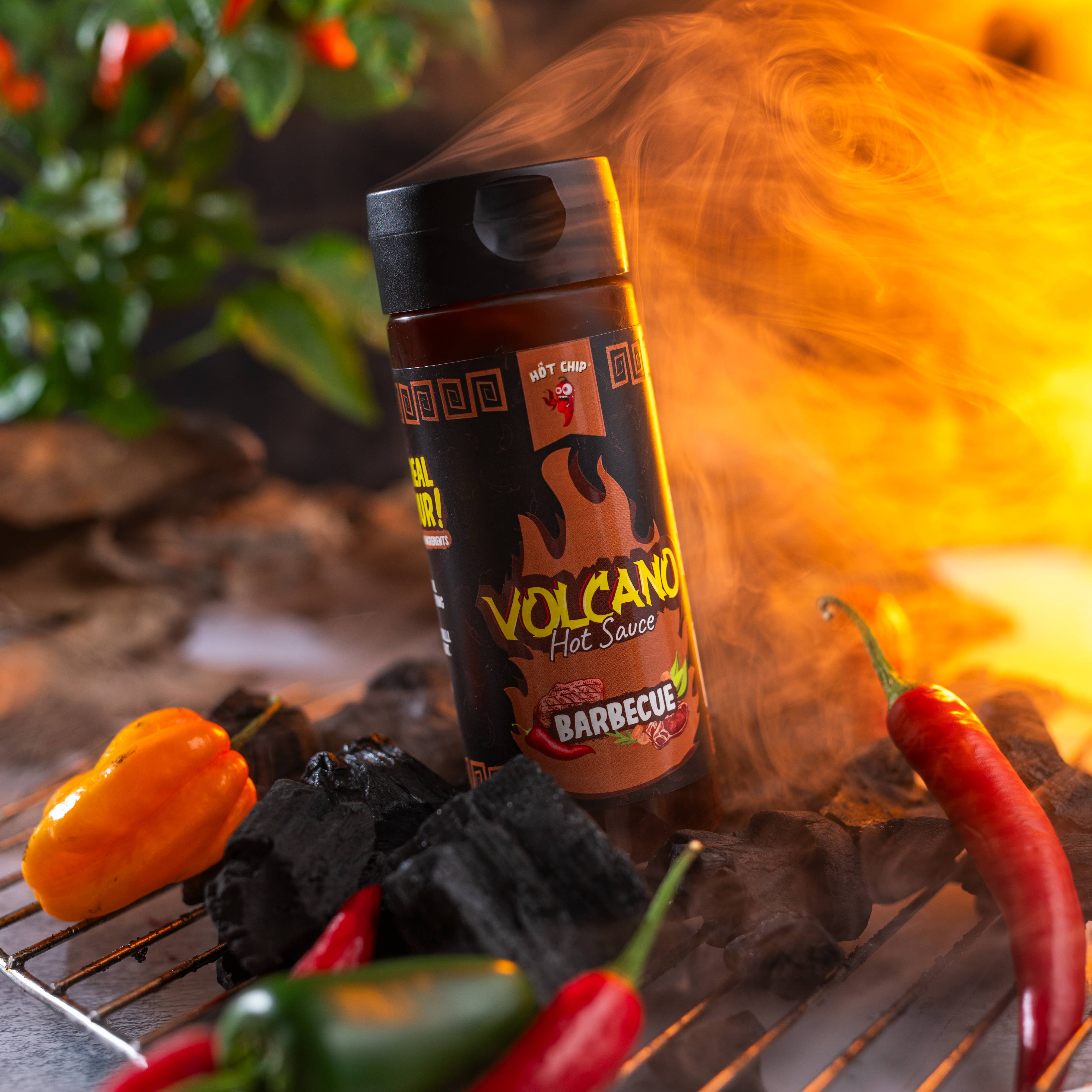 HOT-CHIP - Wholesale BBQ Sauce - Barbecue Hot Sauce 270 ml – Volcano1