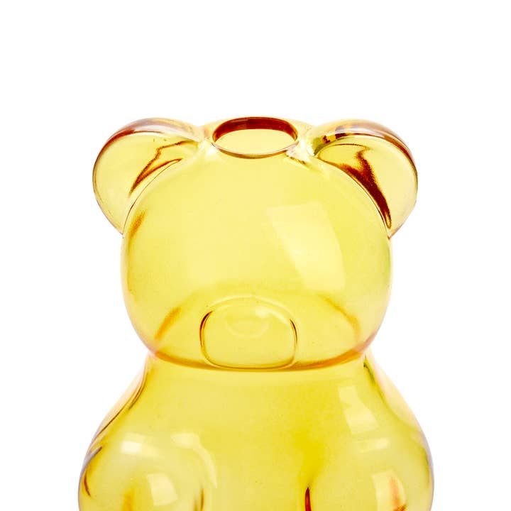 Balvi - Vente Vases - Vase,Yummy Bear,jaune,verre