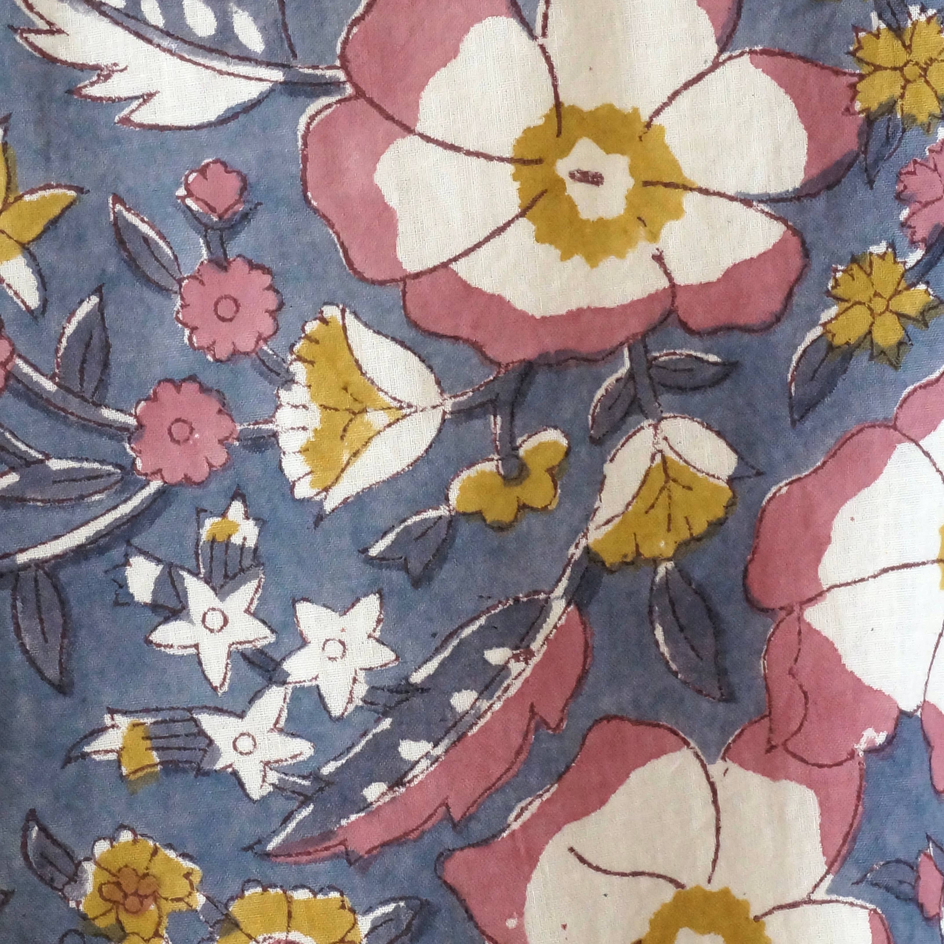 Claire Beaugrand – Kimono - Mulher por atacado – Kimono de algodão com estampa floral "Mel"2