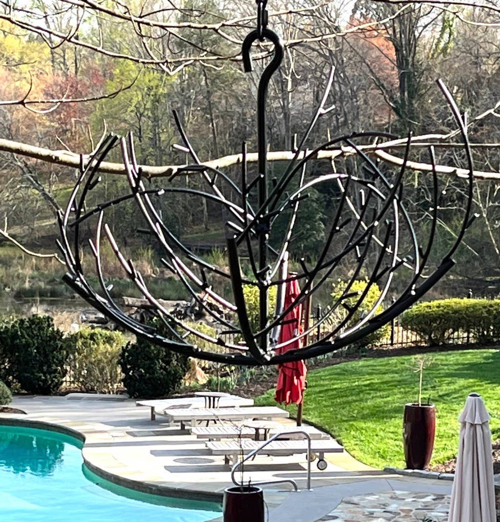 Garden Iron And More - Wholesale Outdoor Ornament/Decor - Hanging Branch Tree with Loop on Top5