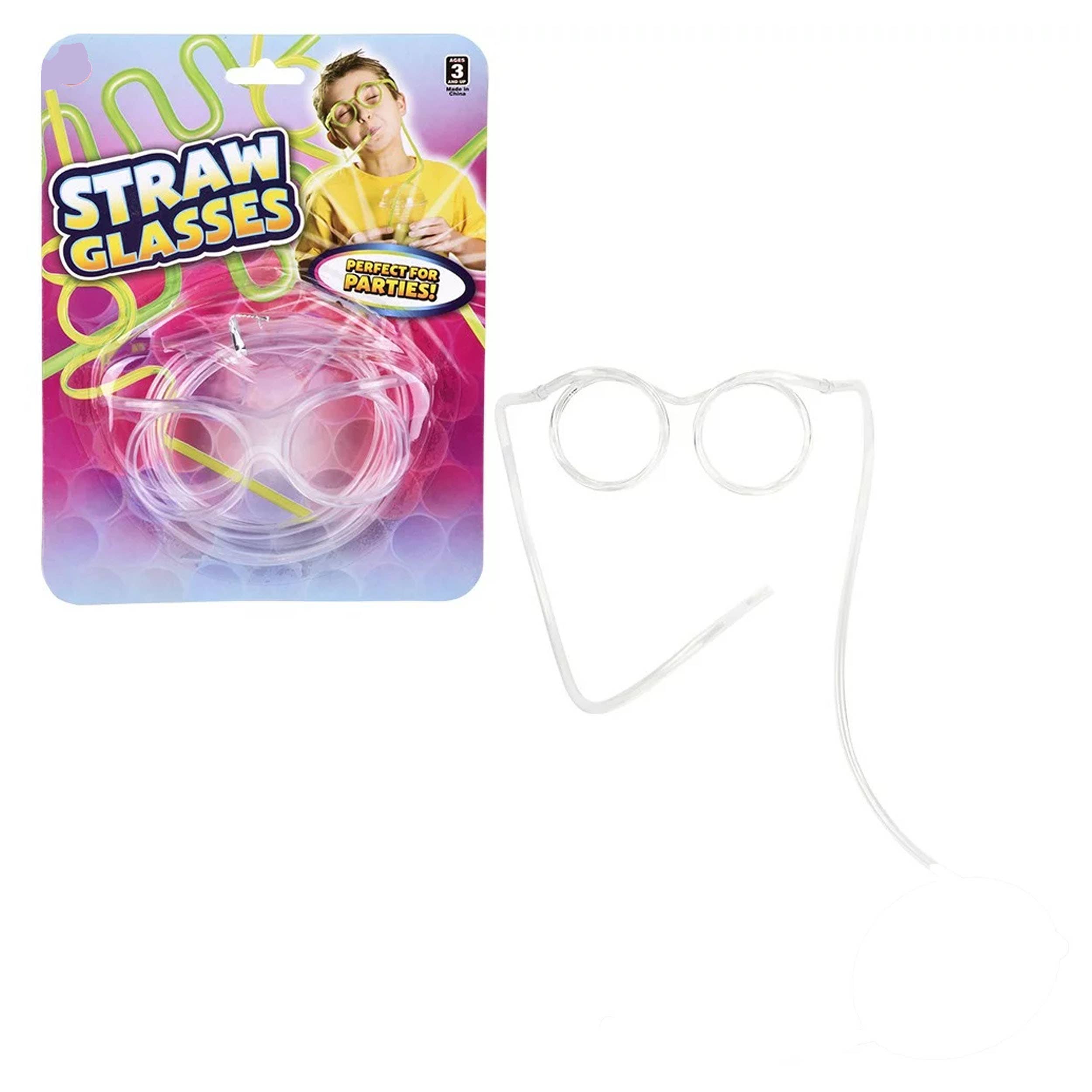 Buddha Yoga – Engroshandel Drikkeglas/kop – Børn – Skøre sjove sugerør briller til børn jul0