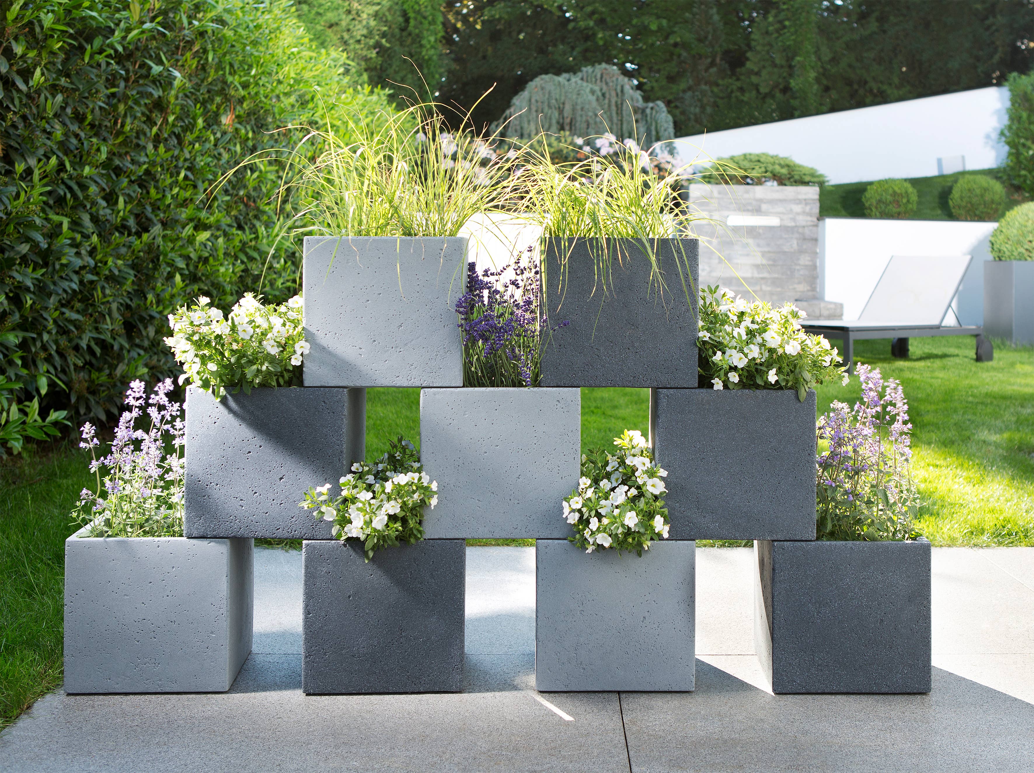 Scheurich - Wholesale Plant Pot - C-Cube 240 plastic flower pot/planter14