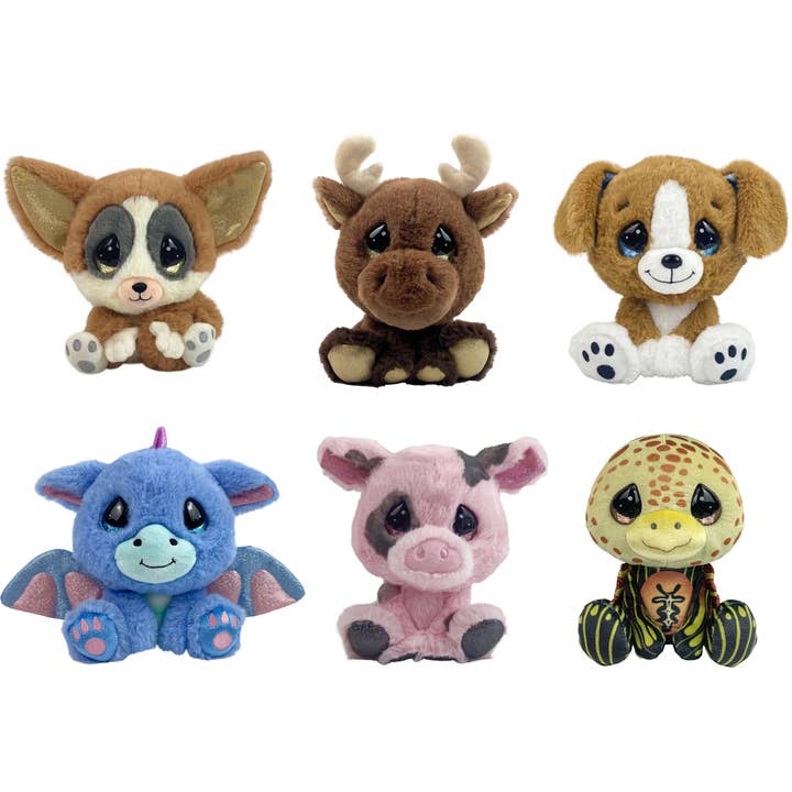 Precious Moments - Wholesale Stuffed/Plush Toy - Kids & Baby - Cutie Pet-Tudies Plush Animals 96-unit FREE floor display