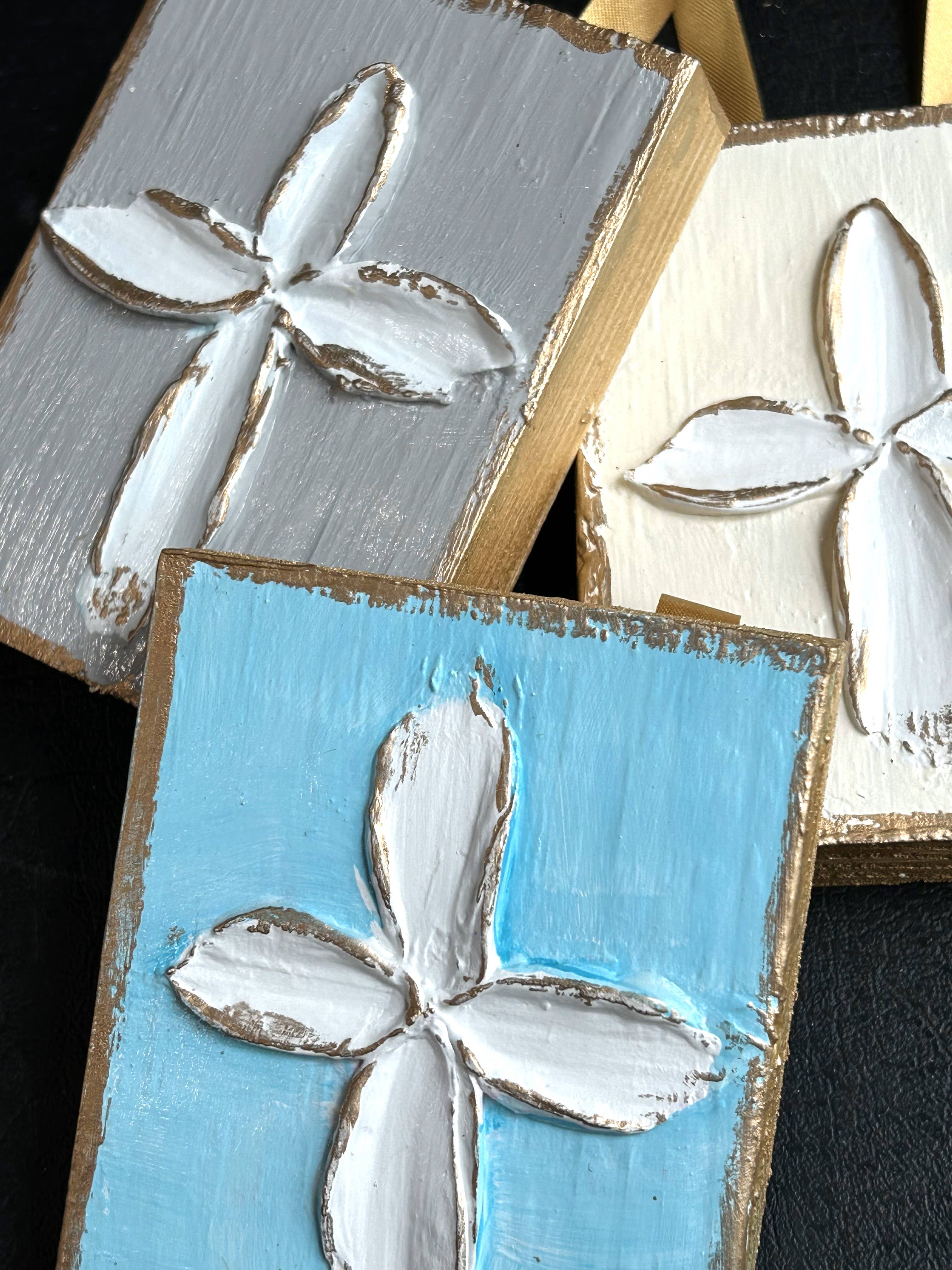 Coddiwomple - Vente Objets de décoration - Mini croix ou ange | Noël, mariage, baptême, crèche0