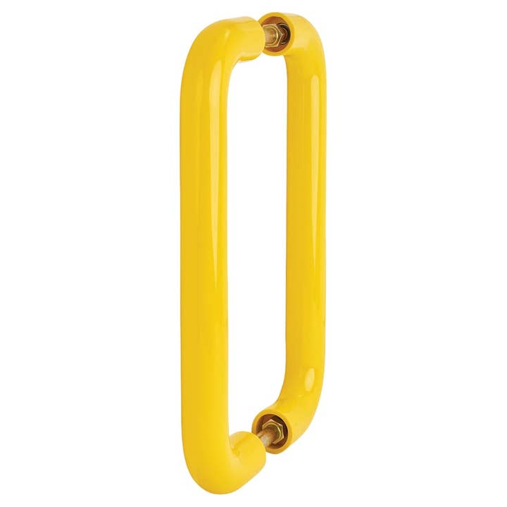 Hoppe Paris Coloured Nylon Back to Back Straight Pull Handle - 300 x 34mm - Golden Yellow for wholesale by Diybasket