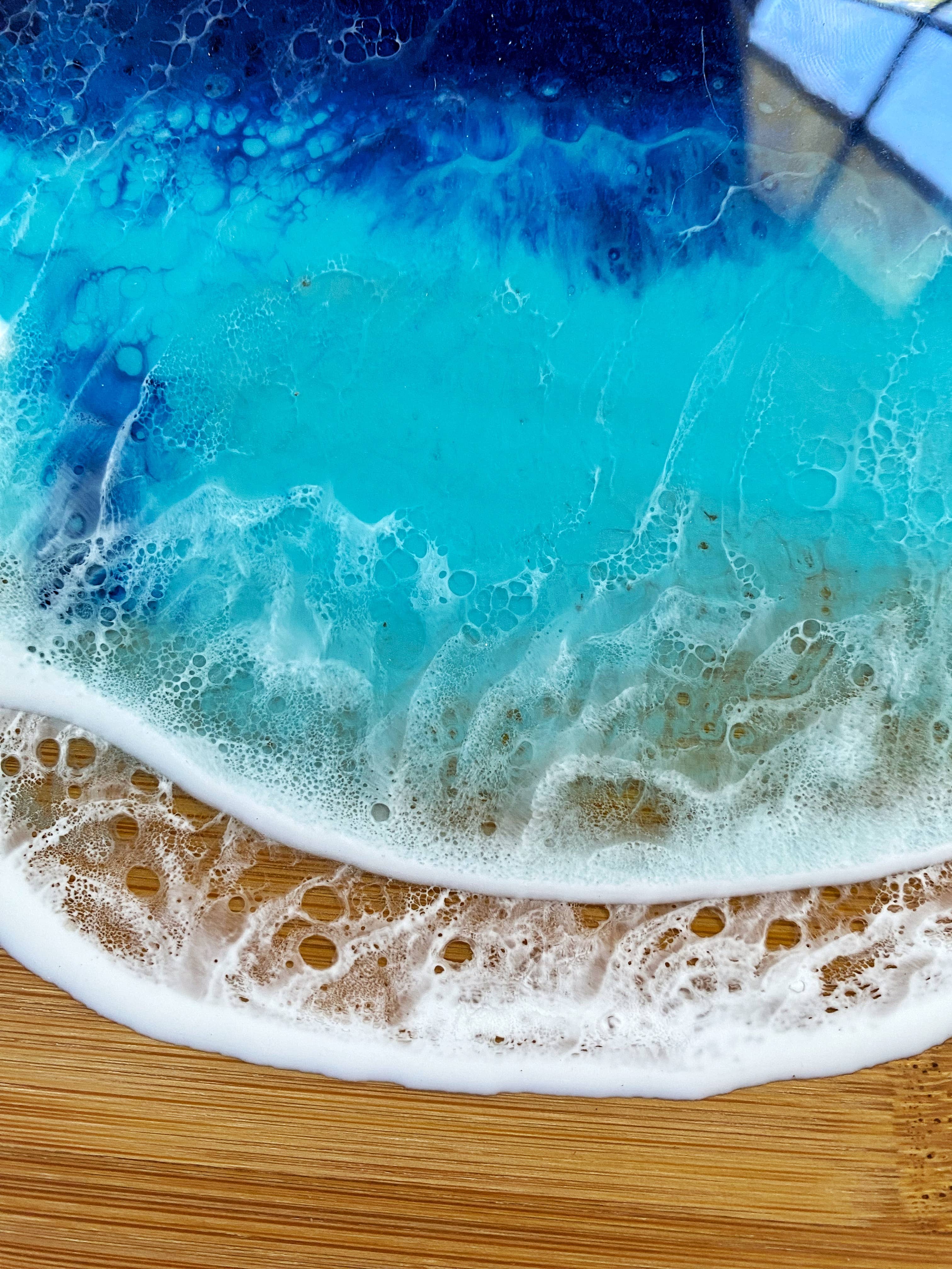 TBM Creations LLC - Wholesale Cheese Board - HONU PUA Charcuterie board | Maui made | Ocean Cheese board1