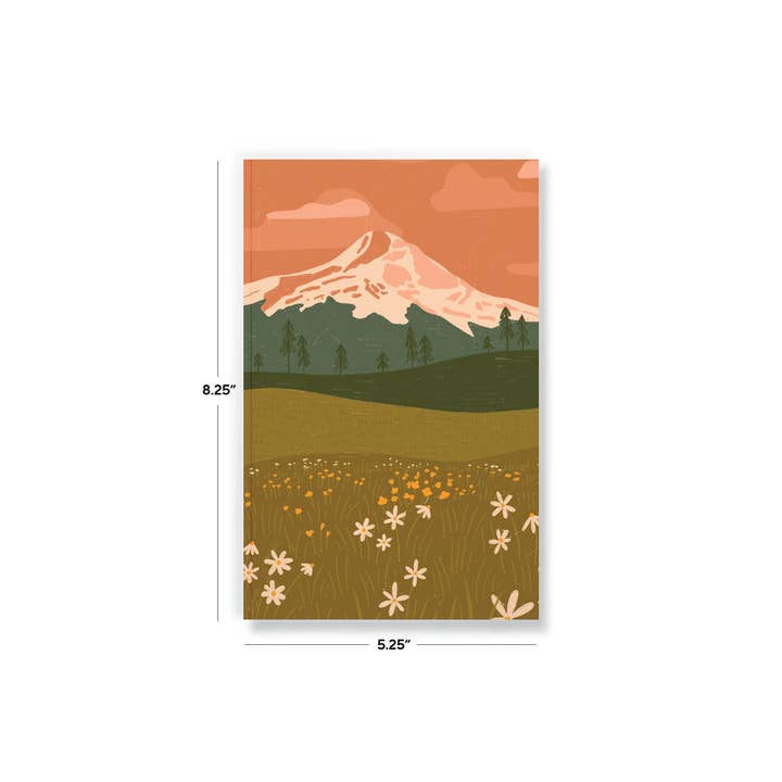 Denik - Wholesale Notebook - Rosy Mountain Classic Layflat Notebook3