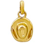 HoopLa - Wholesale Pendant/Charm Necklace - Cowgirl-Charm Bar- stainless steel Mini Charms