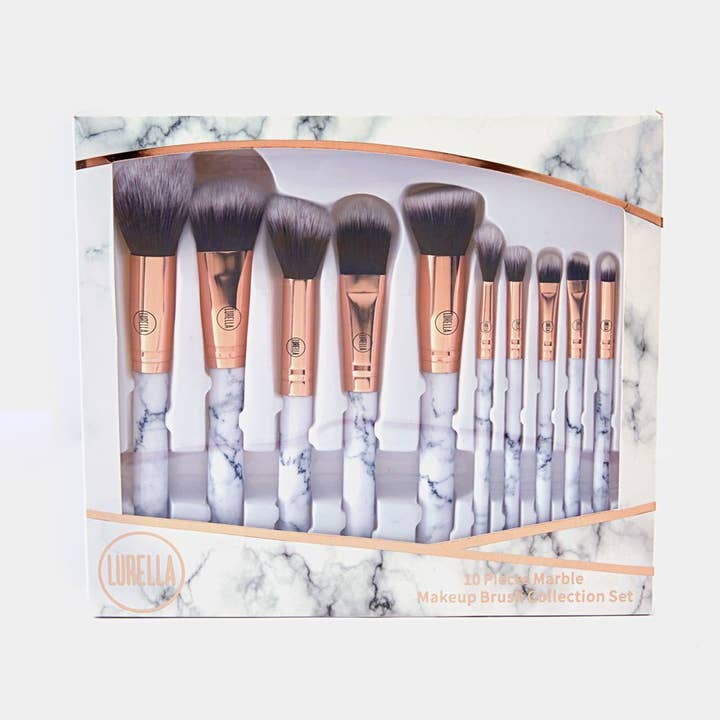 Lurella Cosmetics - Wholesale Make-up brush set - Deluxe Marble Brush Set14