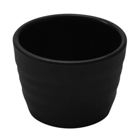 Black Ripple Ramekin 2-1/2oz 2-3/4" dia x 2"H for wholesale by Bauscher Hepp