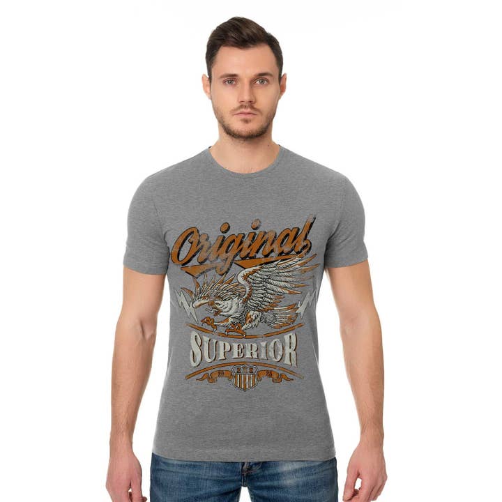 ORIGINAL SUPERIOR SHORT SLEEVE TEE for wholesale by Art by Forgrand