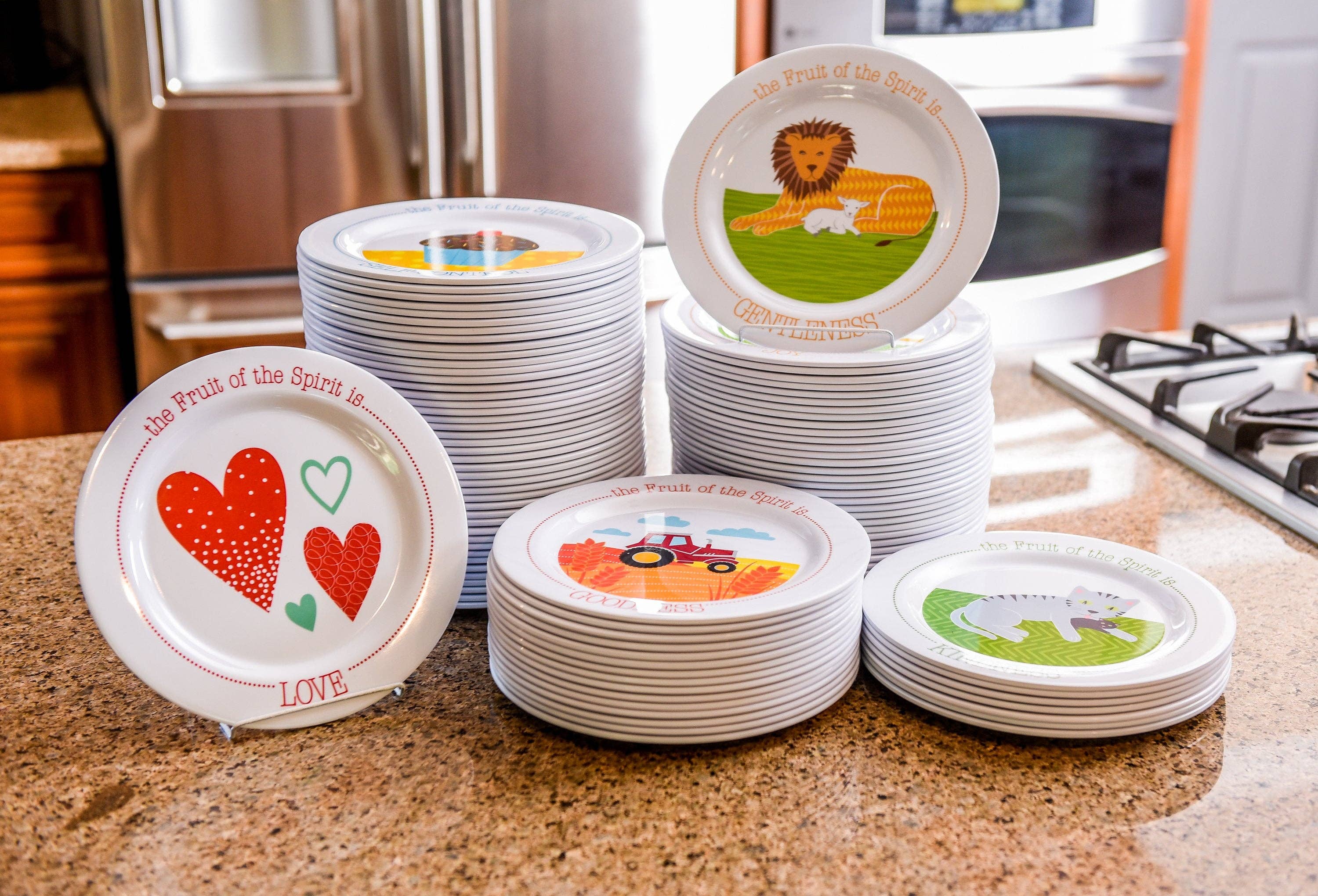 Fruit-Full Kids – Großhandel Schüssel – Die Obstschale - Neun Früchte des Geistes Schalen2