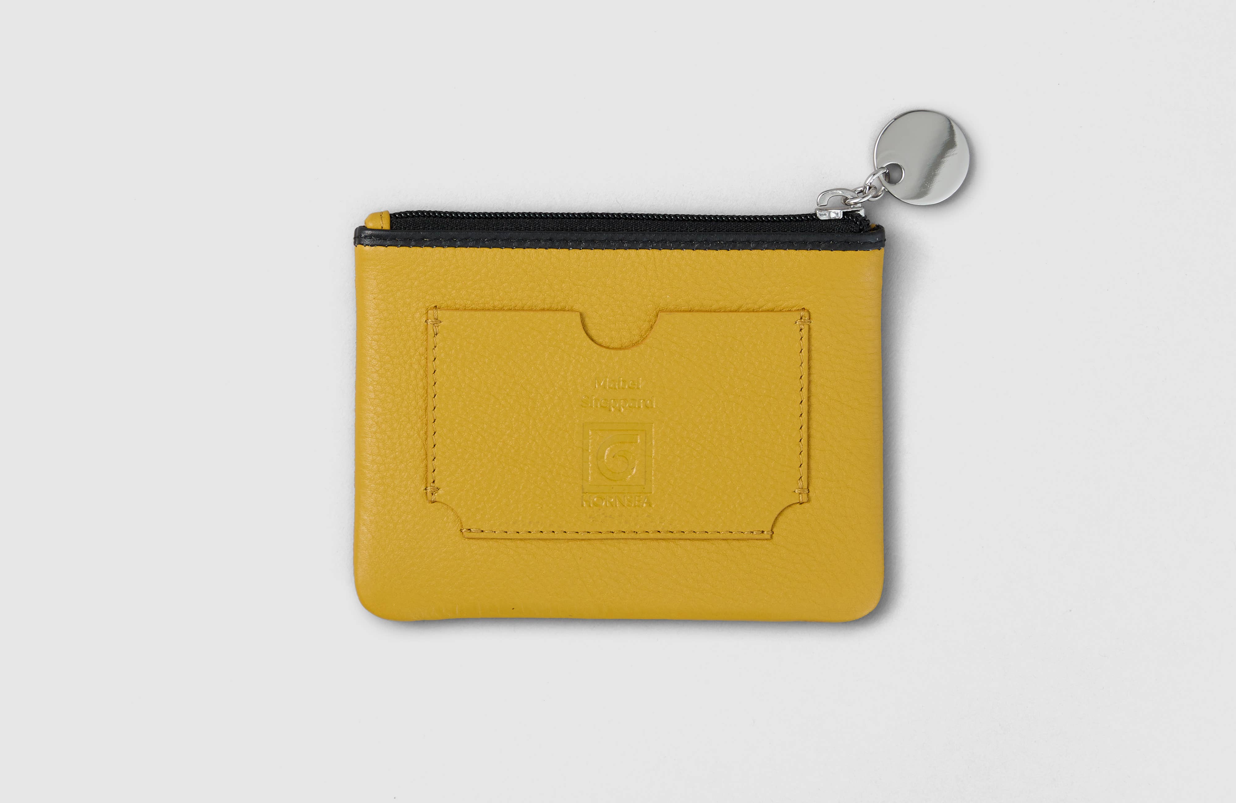 Mabel Sheppard - Wholesale Coin purse – Women’s - Mabel Sheppard x Hornsea Retro Cat Olive Leather Coin Purse3