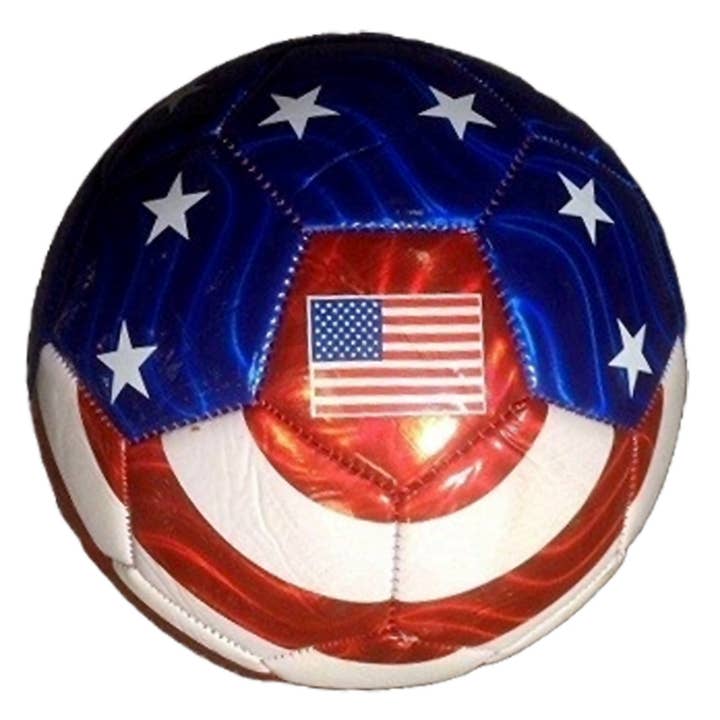 Deluxe Import Trading - Wholesale Sports ball - #5 USA Flag Official Size Soccer Ball