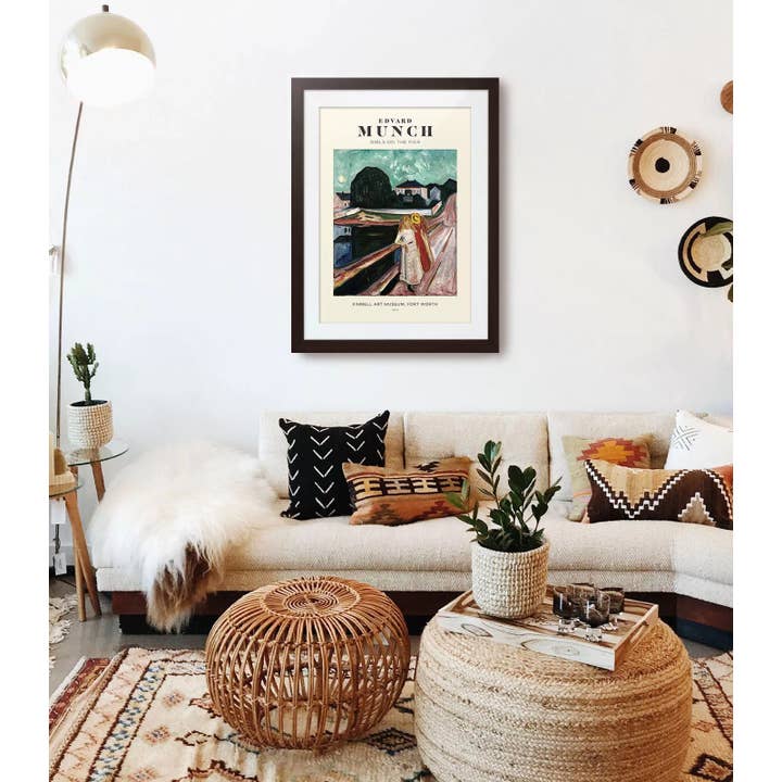 Weekend Concept - Wholesale Poster - Mid-century modern Edvard Munch Girls on the Pier poster2