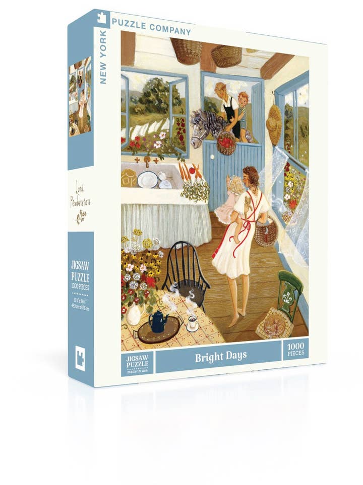 Bright Days - 1000 Piece Jigsaw Puzzle for wholesale by New York Puzzle Company