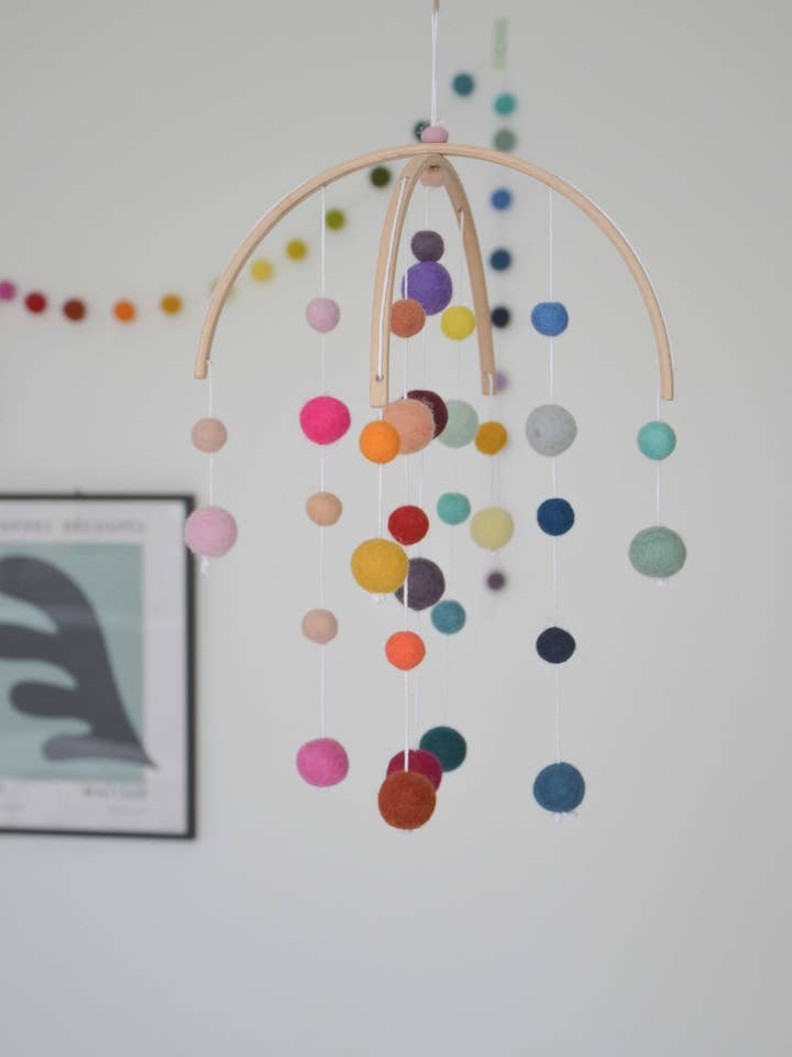 Rainbow mobile for wholesale by Calmfordreamers