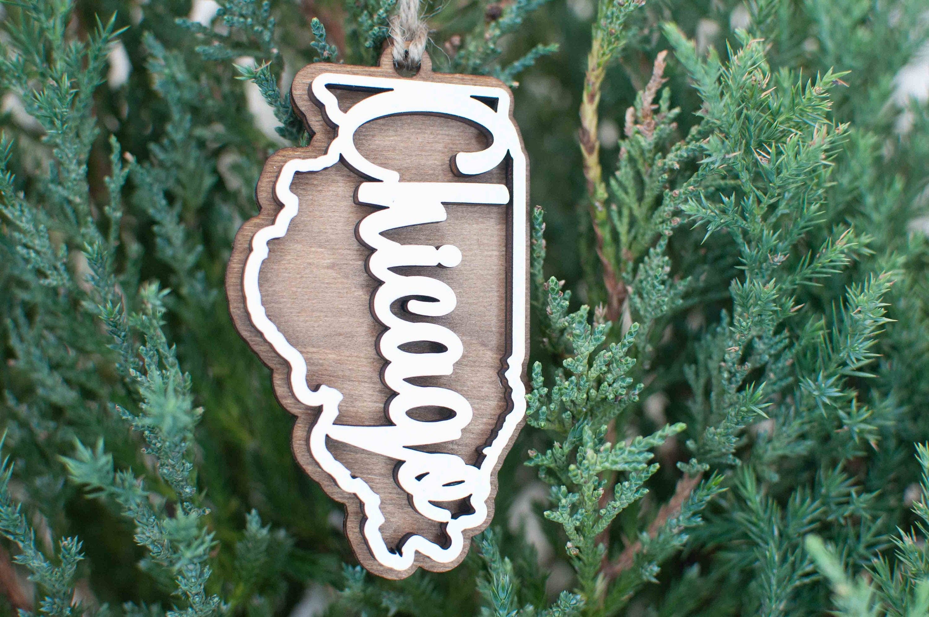 The Little Ornament Shop - Wholesale Ornament - Custom City and State Ornament3