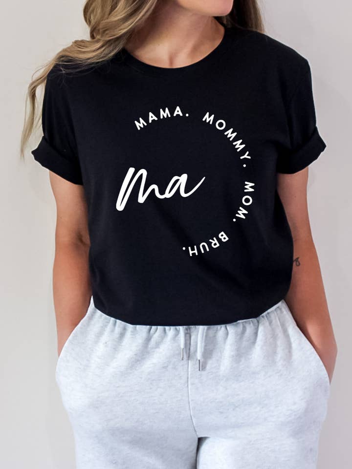 Ma to Bruh Tshirt for wholesale by HayMad & Co.