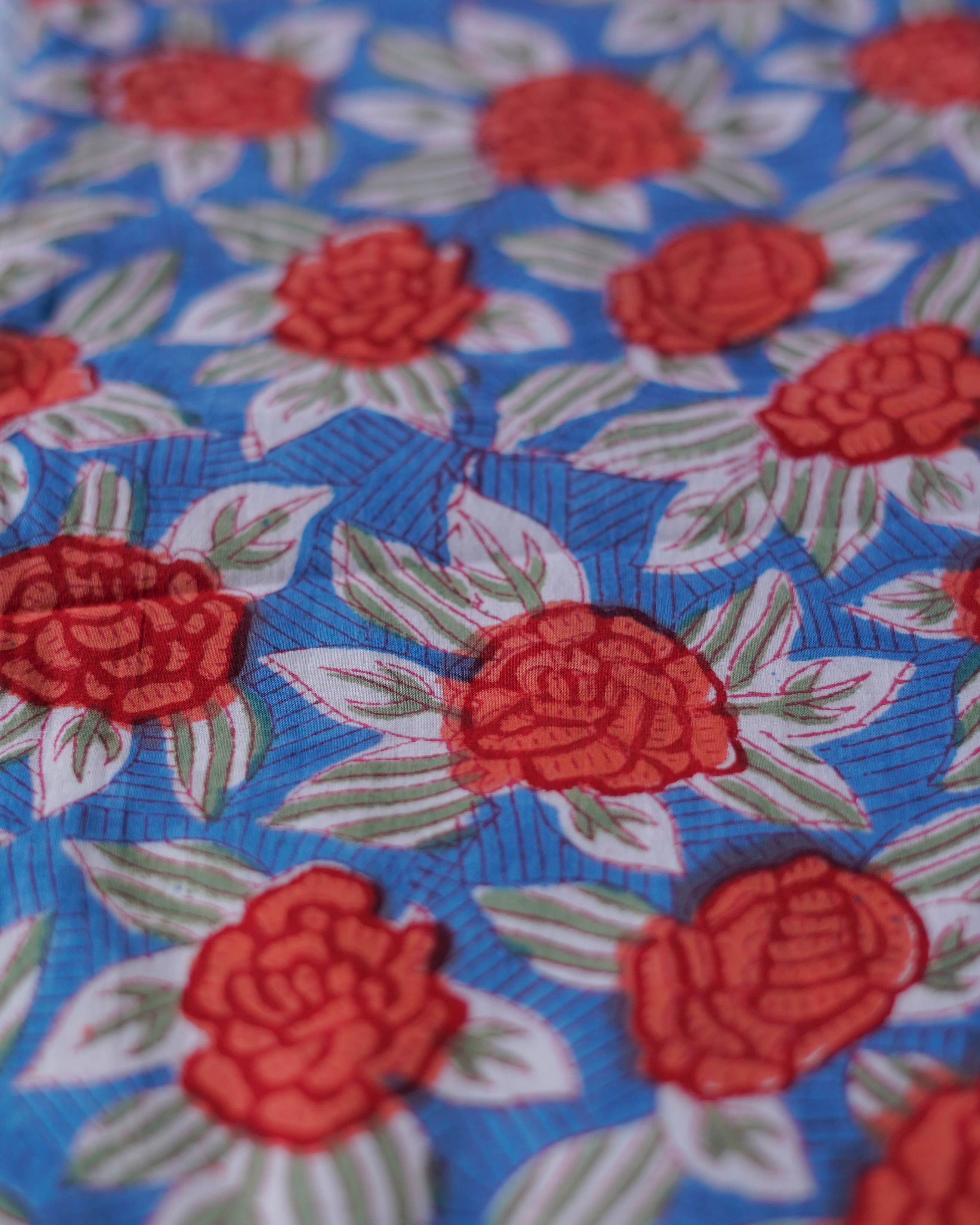 Annahmol - Wholesale Quilt - Kids & Baby - Wood Block Print Reversible Cotton Baby Blanket28