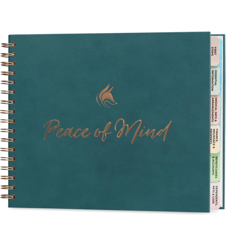 Peace of Mind Planner for wholesale by Clever Fox Planners