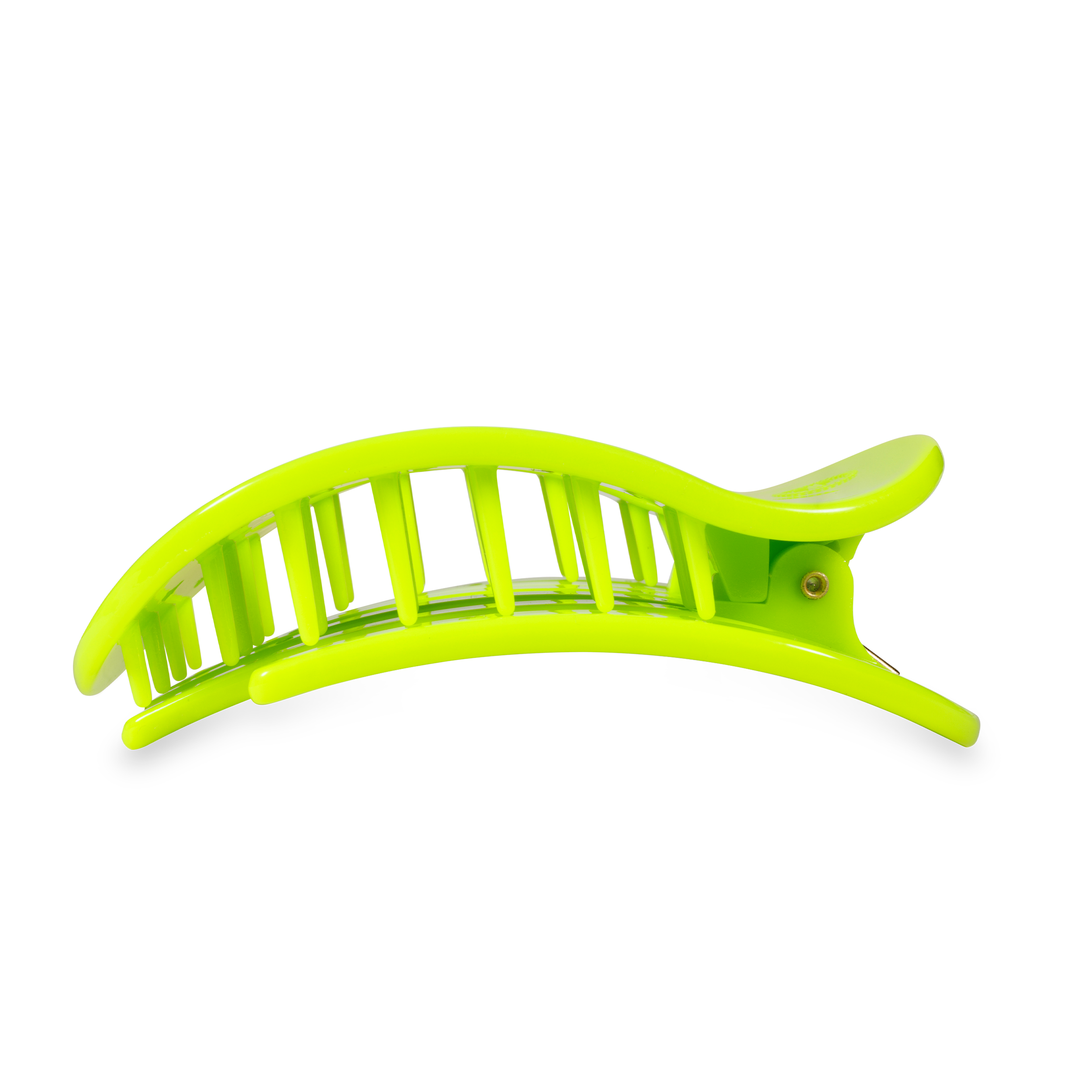 TELETIES - Wholesale Hair Clip - Women's - Flat Round Hair Clip | Large | Summer Brights2