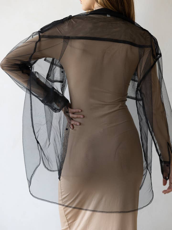 Mod Squad - Wholesale Shirt Jacket/Shacket - Women’s - LUXE MESH SHIRT JACKET1