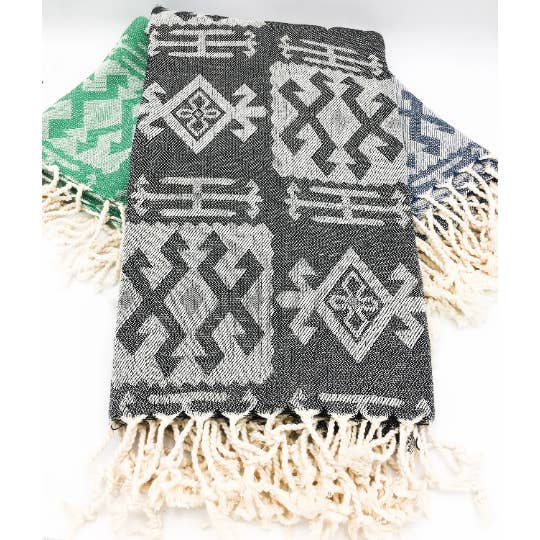 Kalkedon Towels - Wholesale Beach Towel - Mexican Blanket | Aztec Throw | Turkish Cotton Beach Towel