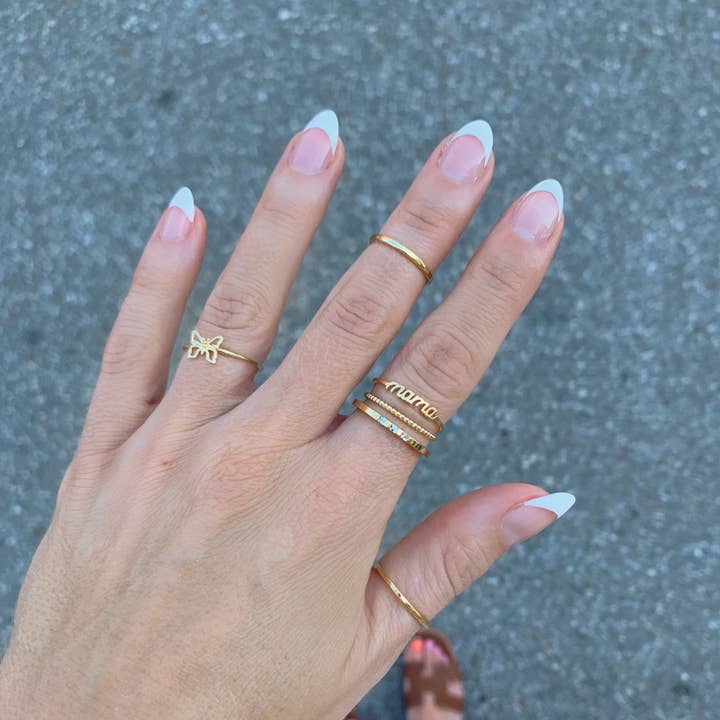 GOLD Mama Ring for wholesale on Faire6