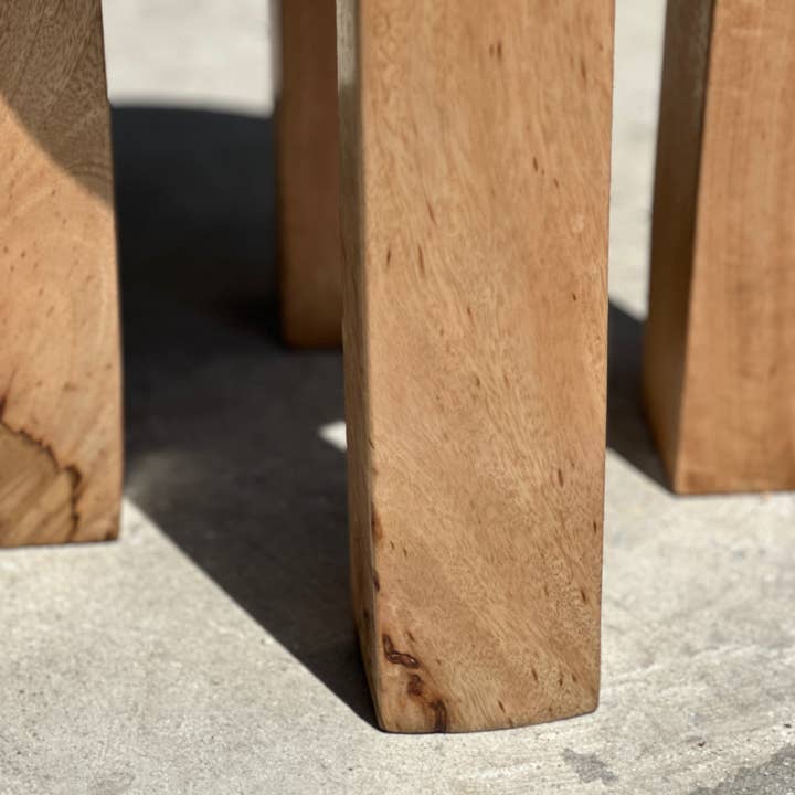 Office Objets - Wholesale Side table - Monoxyle quadripod end table in natural mango wood79